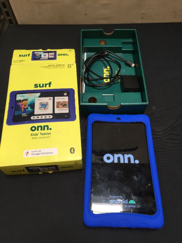 Photo 2 of onn. 8" Kids Tablet, 32GB (2021 Model) - Blue
