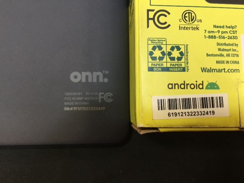 Photo 3 of onn. 7" Tablet, 16GB (2021 Model)
