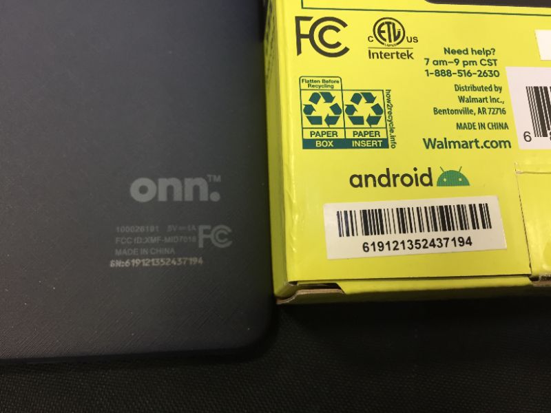 Photo 3 of onn. 7" Tablet, 16GB (2021 Model)
