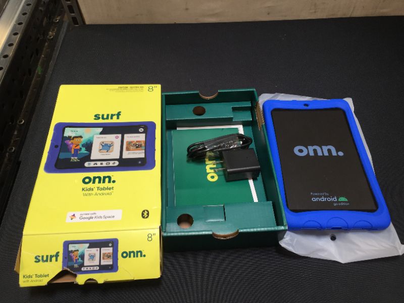 Photo 2 of onn. 8" Kids Tablet, 32GB (2021 Model) - Blue
