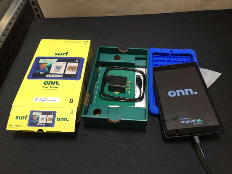 Photo 2 of onn. 8" Kids Tablet, 32GB (2021 Model) - Blue
