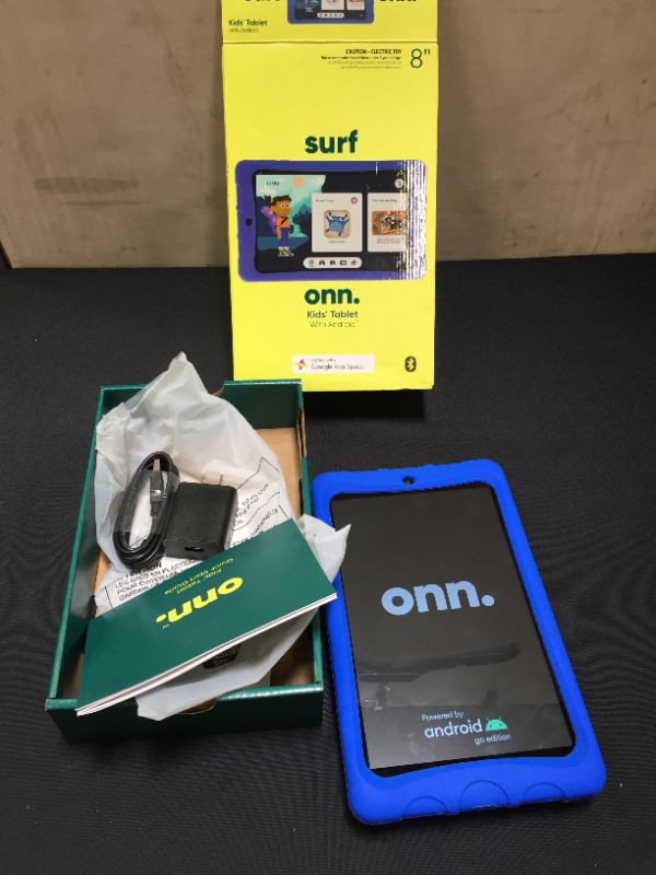 Photo 1 of onn. 8" Kids Tablet, 32GB (2021 Model) - Blue (2 PACK)