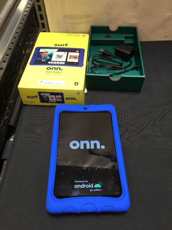 Photo 3 of onn. 8" Kids Tablet, 32GB (2021 Model) - Blue (2 PACK)