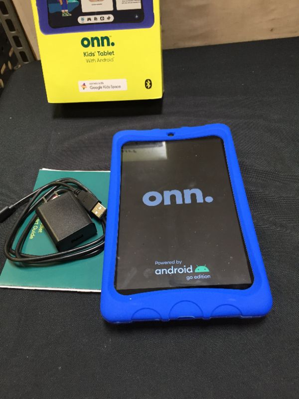 Photo 4 of onn. 8" Kids Tablet, 32GB (2021 Model) - Blue (2 PACK)