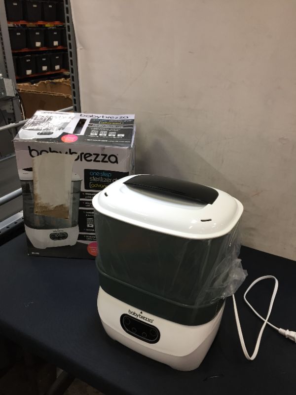 Photo 2 of Baby Brezza Sterilizer & Dryer Advanced, Effective Steam Sterilization, HEPA Filter, Dries 33% Faster, Highest Capacity, Holds 8 Bottles & 2 Pump Part