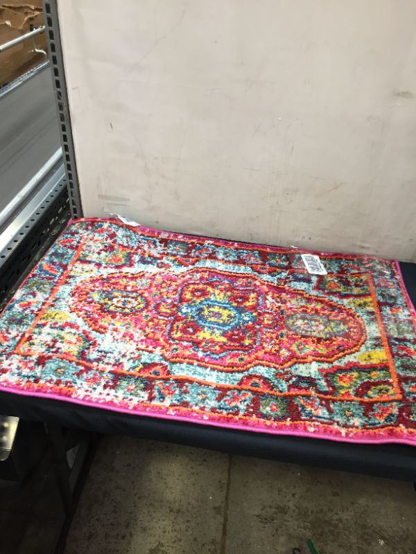 Photo 1 of 2'X3' small multicolor rug 