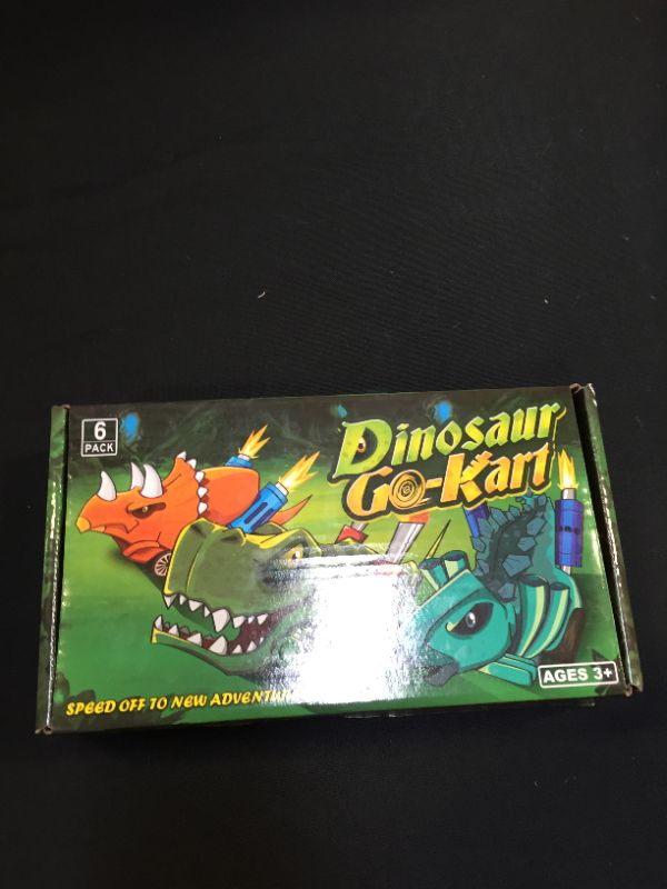 Photo 1 of dinosaur go-kart 
6 pcs 