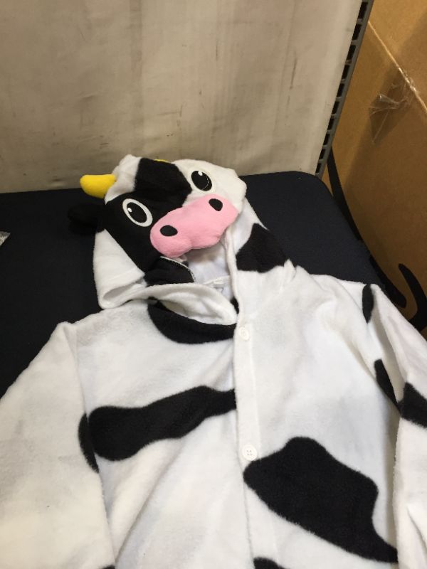 Photo 1 of girls cow onesies 
size 105