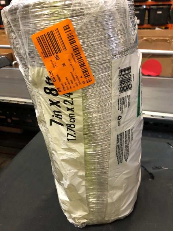 Photo 1 of  Everbilt 7 in. x 8 ft. Semi Rigid Duct HP Expand Duct, Silver