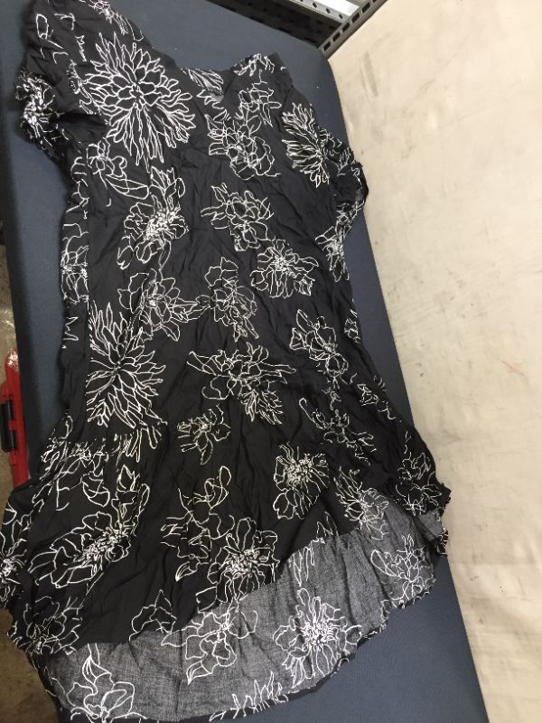 Photo 1 of WOMENS SUMMER DRESS BLACK AND WHITE L/XL
