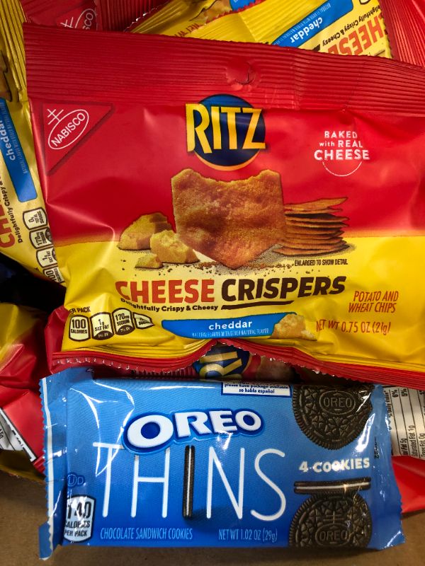 Photo 5 of crispers oreo thins wheat thins 48 ct--bb April 2022