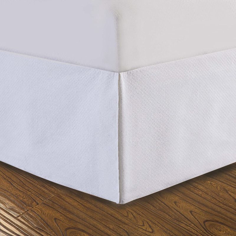 Photo 1 of DreamSpace DRM24714WHIT03 Bedskirt, Queen, White
