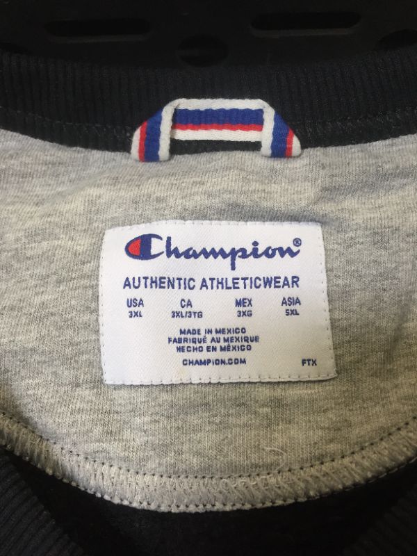 Photo 1 of Champion Men's Powerblend Fleece Crew, C Logo 3XL