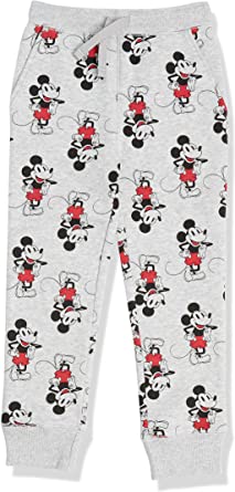 Photo 1 of Amazon Essentials Disney | Marvel | Star Wars Boys and Toddlers' Fleece Jogger Sweatpants, Size Small 2 Count 
