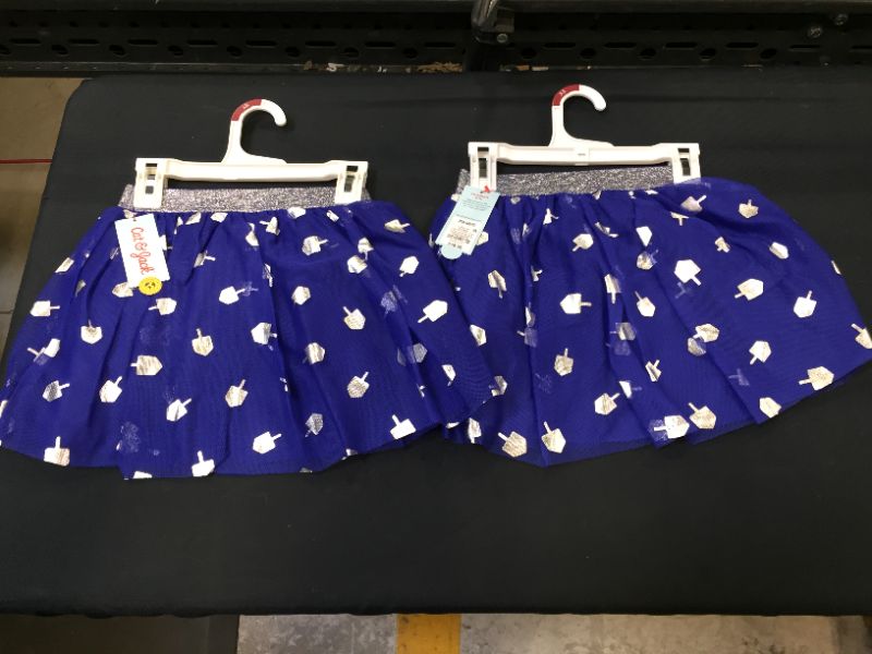 Photo 3 of Girs' Hanukkah a-ine Skirt - Cat & Jack™ Size: XS (4/5)---SET OF 2---
