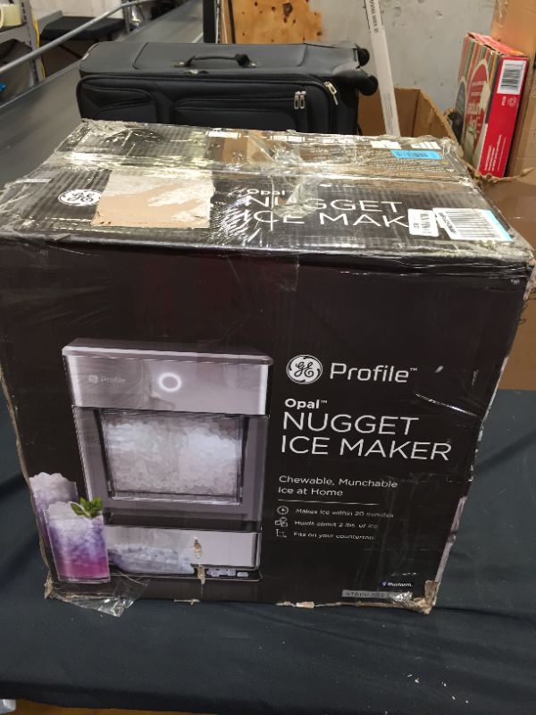 Photo 7 of GE Profile Opal | Countertop Nugget Ice Maker | Portable Ice Machine Complete with Bluetooth Connectivity | Smart Home Kitchen Essentials | Stainless Steel Finish | Up to 24 lbs. of Ice Per Day
DIRTY