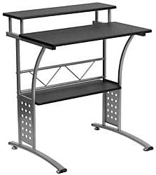 Photo 1 of Flash Furniture Clifton Black Computer Desk 23.5"D x 28"W x 33"H