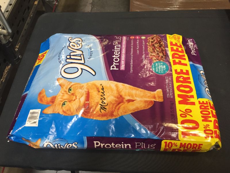 Photo 2 of 9Lives Protein Plus Dry Cat Food Bonus Bag, 13.2Lb 
BB: 04/22/22