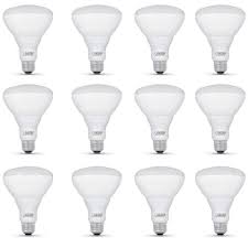 Photo 1 of 65-Watt Equivalent BR30 Dimmable CEC Title 20 ENERGY STAR 90+ CRI Flood LED Light Bulb, Soft White 2700K (12-Pack)
