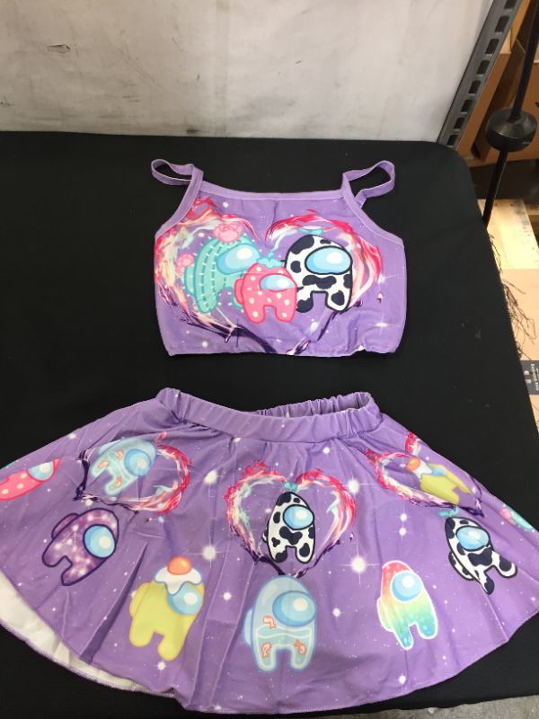 Photo 1 of Girls two piece swimsuit bath suit size foreign 140 