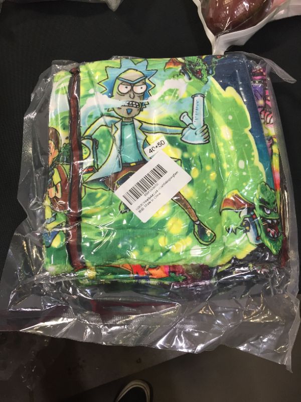 Photo 1 of ANIME RICK AND MORTY BLANKET