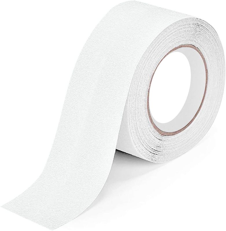 Photo 1 of 2 in x 33Ft Anti Slip Traction Adhesive Tape, Clear Safety Non-Slip Grip Tape,Heavy Duty Anti Slip Traction Tape for Tub,Stairs, Steps, Floors, Indoor, Outdoor
