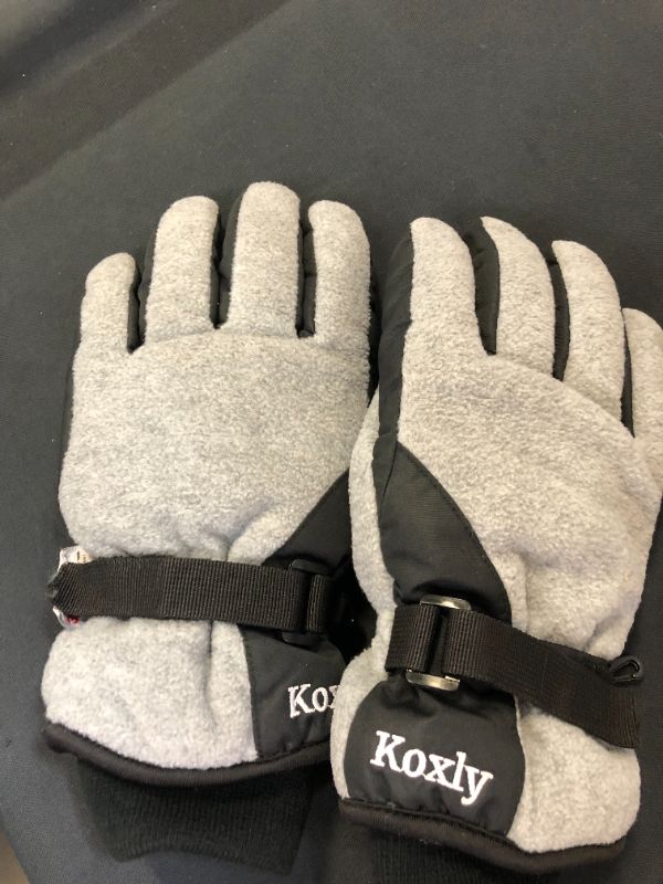 Photo 1 of GREY SNOW GLOVES 