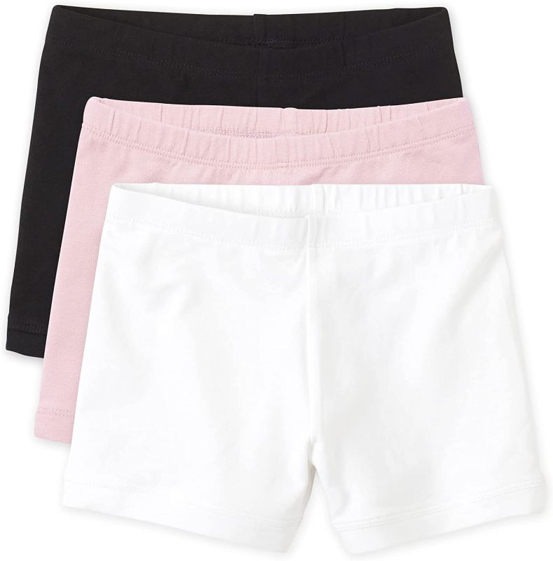 Photo 1 of The Children's Place Girls' 3 Pack Basic Cartwheel Short LARGE 
