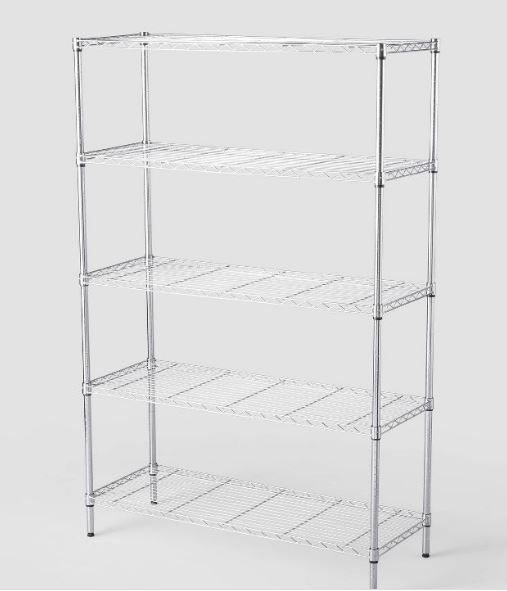 Photo 1 of 5 Tier Wide Wire Shelving - Brightroom™

