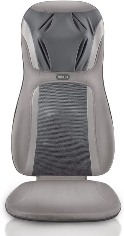 Photo 1 of HoMedics, Shiatsu Elite Pro Massage Cushion With Heat | Full Back Kneading Shiatsu or Rolling Massage | Optional Heat & Height Adjustment | Programmed Controller & Integrated Strapping System
