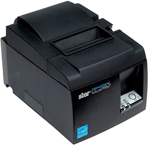 Photo 1 of Star Micronics TSP100 Series, Thermal Receipt Printer, Gray, USB, USB Cable, Internal Power Supply
