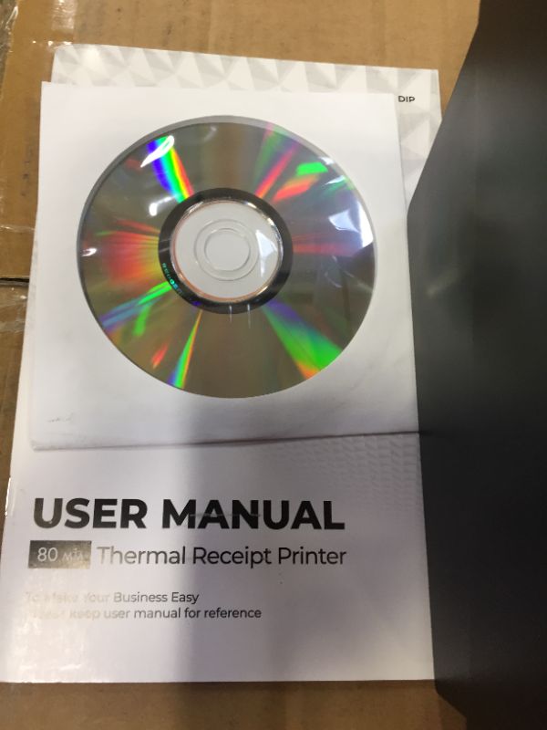 Photo 5 of MUNBYN Receipt Printer P068, 3 1/8" 80mm Direct Thermal Printer, POS Printer with Auto Cutter - Receipt Printer with USB Serial Ethernet Windows Driver ESC/POS Support Cash Drawer
