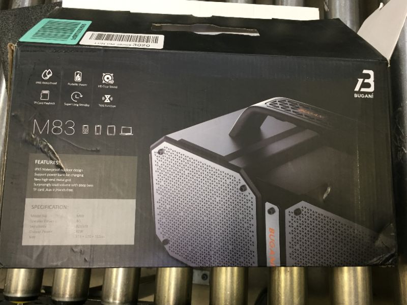 Photo 1 of Bluetooth Speaker,BUGANI M83 Upgraded Speakers,Louder Than BUGANI M83 Speakers,Better Bass,Longer Battery Life,Mobile Power,AUX TF,with Microphone Input,More Suitable for Family Gatherings

