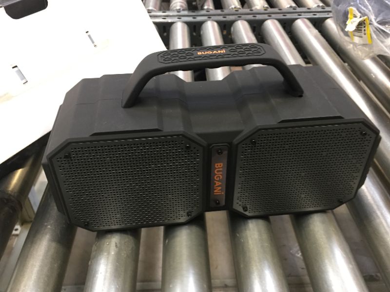 Photo 4 of Bluetooth Speaker,BUGANI M83 Upgraded Speakers,Louder Than BUGANI M83 Speakers,Better Bass,Longer Battery Life,Mobile Power,AUX TF,with Microphone Input,More Suitable for Family Gatherings
