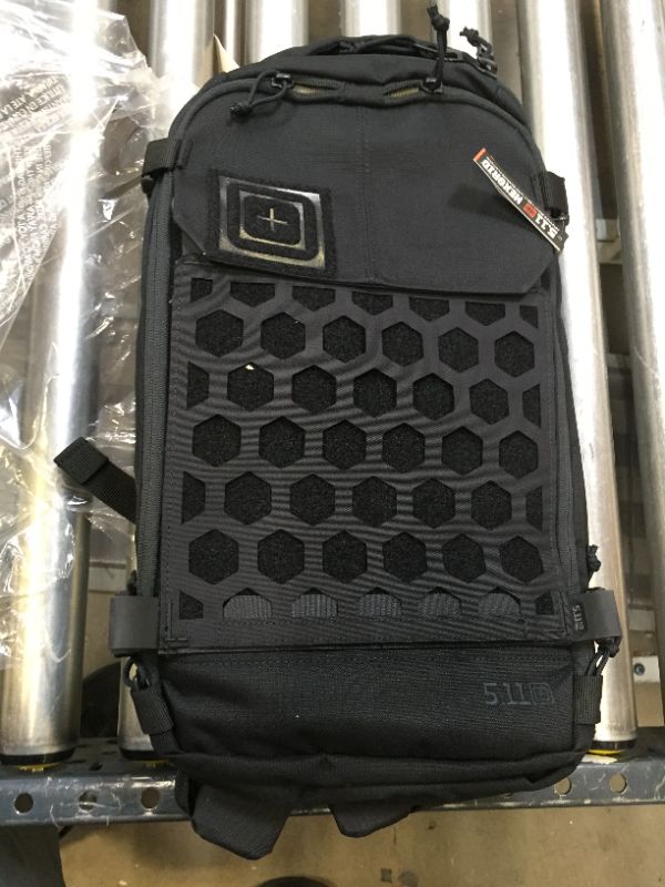 Photo 3 of 5.11 Tactical AMP10 Essential Backpack, Includes Hexgrid 9x9 Gear Set, 20 Liters, 1050D Nylon, Style 56431
Color: Black