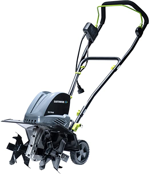 Photo 1 of Earthwise TC70016 16-Inch 13.5-Amp Corded Electric Tiller/Cultivator, Grey