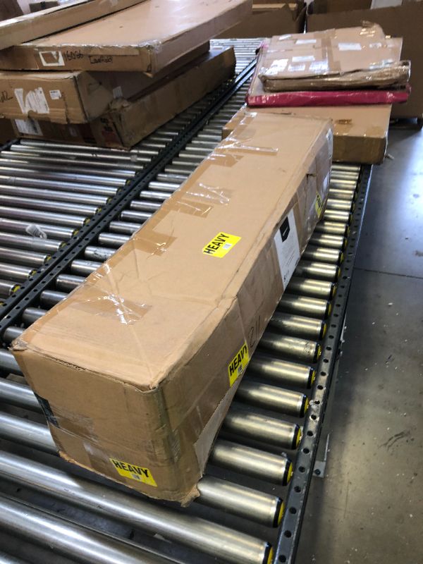 Photo 1 of Amazon Basics Smart Box Spring Bed Base, 9-Inch Mattress Foundation - Twin Size, Tool-Free Easy Assembly
