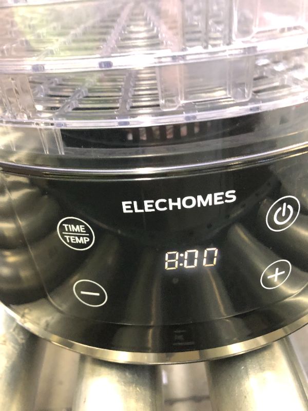 Photo 3 of Food Dehydrator, Elechomes Upgraded 6-Tray Dryer for Beef Jerky, Meat, Fruit , Dog Treats, Herbs Vegetable, Digital Time & Temperature Control, BPA Free
