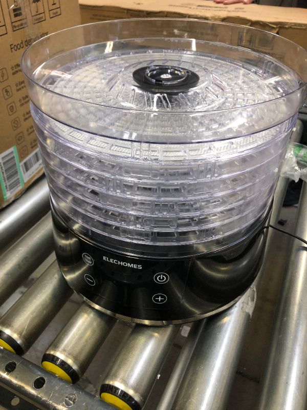 Photo 2 of Food Dehydrator, Elechomes Upgraded 6-Tray Dryer for Beef Jerky, Meat, Fruit , Dog Treats, Herbs Vegetable, Digital Time & Temperature Control, BPA Free

