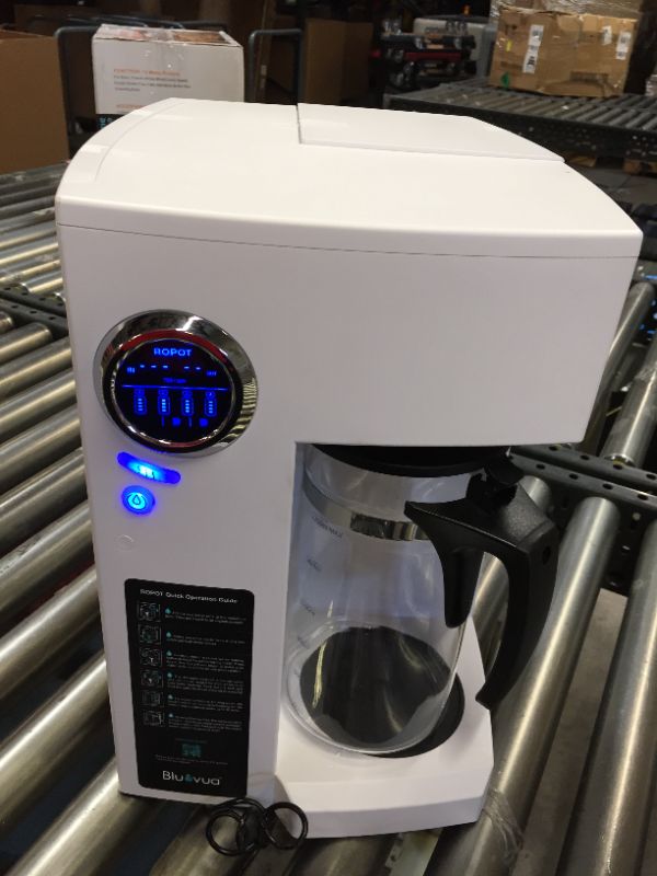 Photo 3 of Bluevua RO100ROPOT Reverse Osmosis System, Countertop Water Filter, 4 Stage Purification, Counter RO Filtration, 2:1 Pure to Drain, Purified Tap Water, Portable Water Purifier for Home
