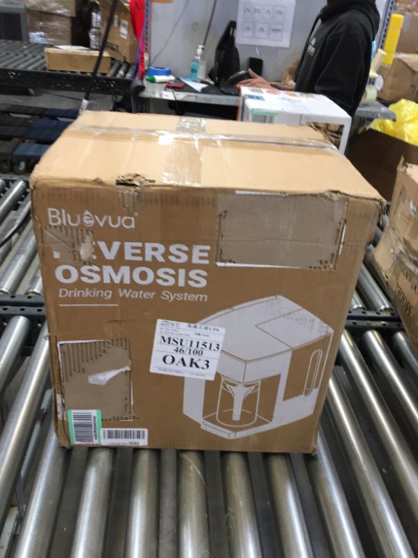 Photo 6 of Bluevua RO100ROPOT Reverse Osmosis System, Countertop Water Filter, 4 Stage Purification, Counter RO Filtration, 2:1 Pure to Drain, Purified Tap Water, Portable Water Purifier for Home
