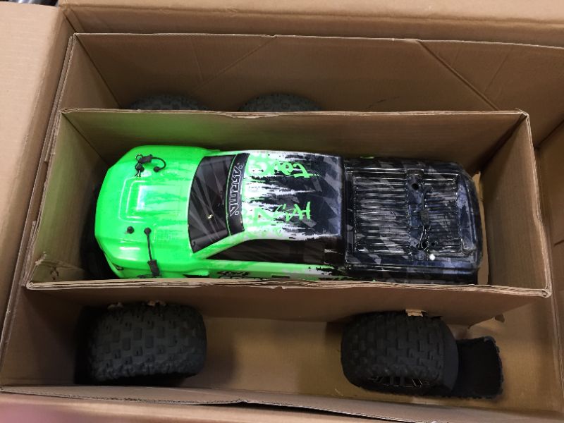 Photo 4 of ARRMA 1/10 Granite 4X4 V3 3S BLX Brushless Monster RC Truck RTR, Green
