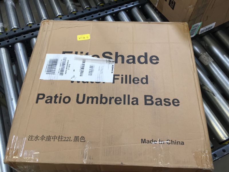 Photo 4 of EliteShade USA Umbrella Base Water & Sand Filled Stand Market Patio Outdoor Heavy Duty Umbrella Holder(Black)
