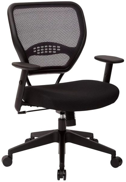 Photo 1 of Space Seating® Air Grid Deluxe Mesh Task Chair, Black [5500]
