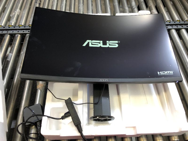 Photo 4 of ASUS TUF Gaming 32" 1440P HDR Curved Monitor (VG32VQ) - QHD (2560 x 1440), 144Hz, 1ms, Extreme Low Motion Blur, Speaker, Adaptive-Sync, FreeSync Premium, VESA Mountable, DisplayPort, HDMI
