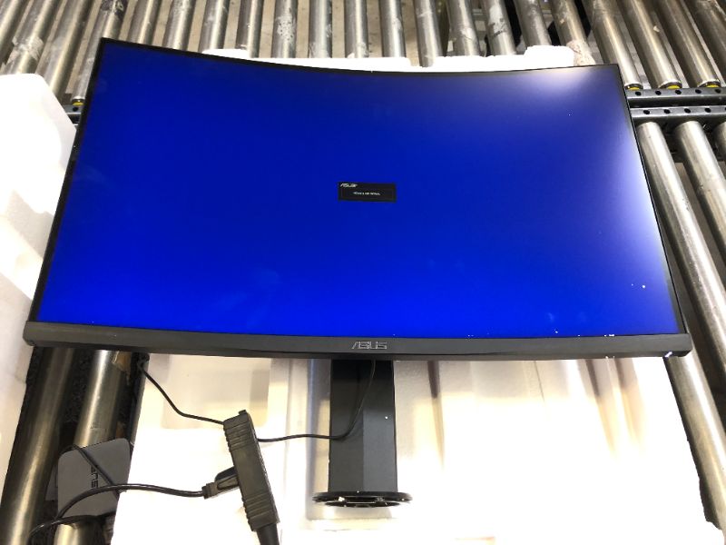 Photo 1 of ASUS TUF Gaming 32" 1440P HDR Curved Monitor (VG32VQ) - QHD (2560 x 1440), 144Hz, 1ms, Extreme Low Motion Blur, Speaker, Adaptive-Sync, FreeSync Premium, VESA Mountable, DisplayPort, HDMI
