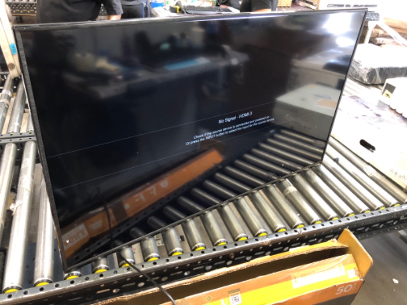 Photo 2 of VIZIO 50 Class V-Series 4K UHD LED Smart TV (Newest Model) V505-J09 - TOP OF TV IS LIFTING - MINOR DAMAGE
