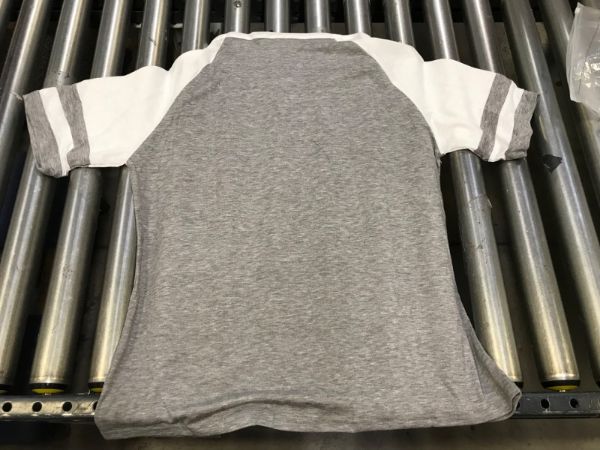 Photo 1 of SUNNYEME Baseball Tee Long Sleeve Raglan Shirt Crew Neck Striped Tunics Casual Blouses Tops
Size: XL