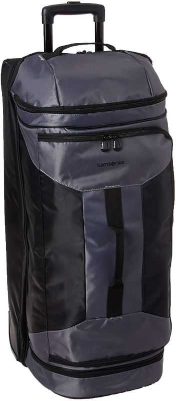 Photo 1 of Samsonite Andante 2 Wheeled Rolling Duffel Bag, Riverrock/Black, 32-Inch
