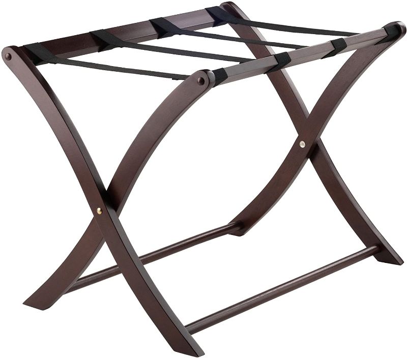 Photo 1 of Winsome Scarlett Cappuccino Luggage Rack
